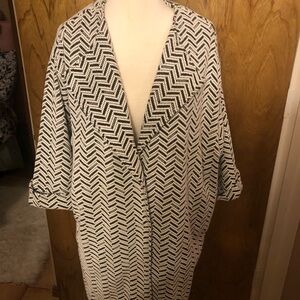 Chicos Topper Jacket 3/4 length sleeve Chico size 2p
